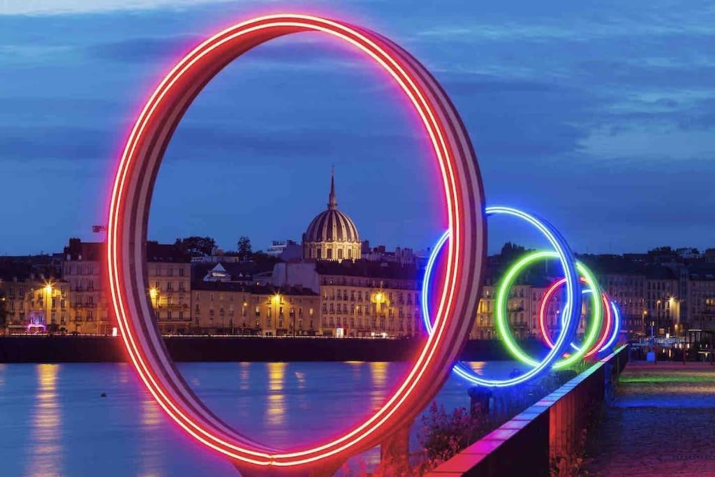 Apartament Bel Ecrin Sur L'Ile De Nantes - Gare Tgv, Chu, Congres Zewnętrze zdjęcie